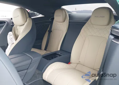 2023 Bentley Continental Gt Azure/Mulliner V8/S z USA, uszkodzony, nr VIN SCBCG2ZG3PC009386